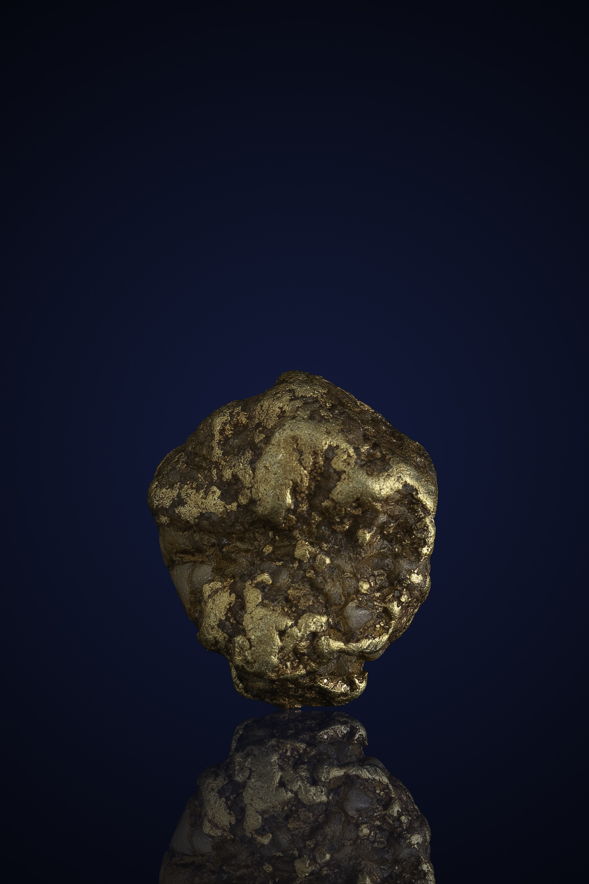 (image for) Beautiful, Variegated Natural Gold Nugget - Yukon - 3.49 grams